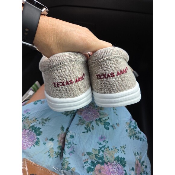 FOCO Men’s NCAA Texas Tech Light Loafers Lace-Up Cotton Knit Size 13/14 - Picture 9 of 9